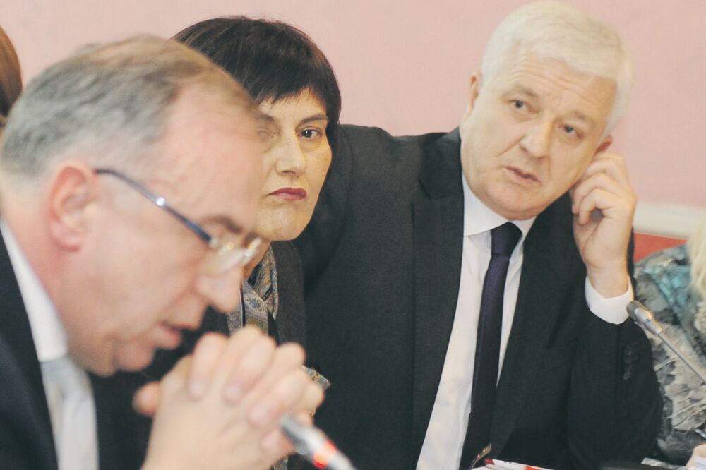 Ivica Stanković, Branka Lakočević, Duško Marković, Foto: Savo Prelević