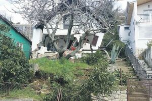 Četiri kuće u Kručima potpuno uništene