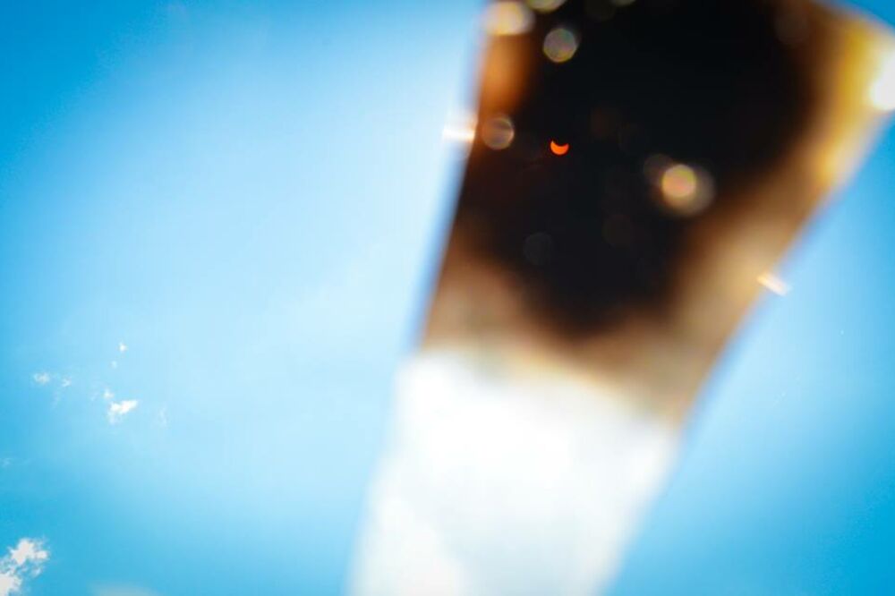 pomračenje Sunca, Podgorica, Foto: Damira Kalač