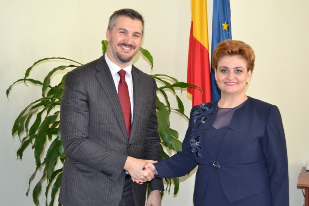 Aleksandar Pejović,  Gracijela Leokadija Gavrilesku, Foto: MVPEI