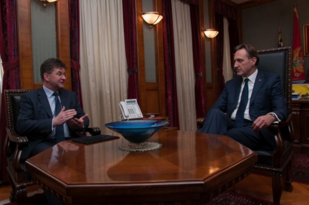 Miroslav Lajčak, Ranko Krivokapić, Foto: Skupština Crne Gore