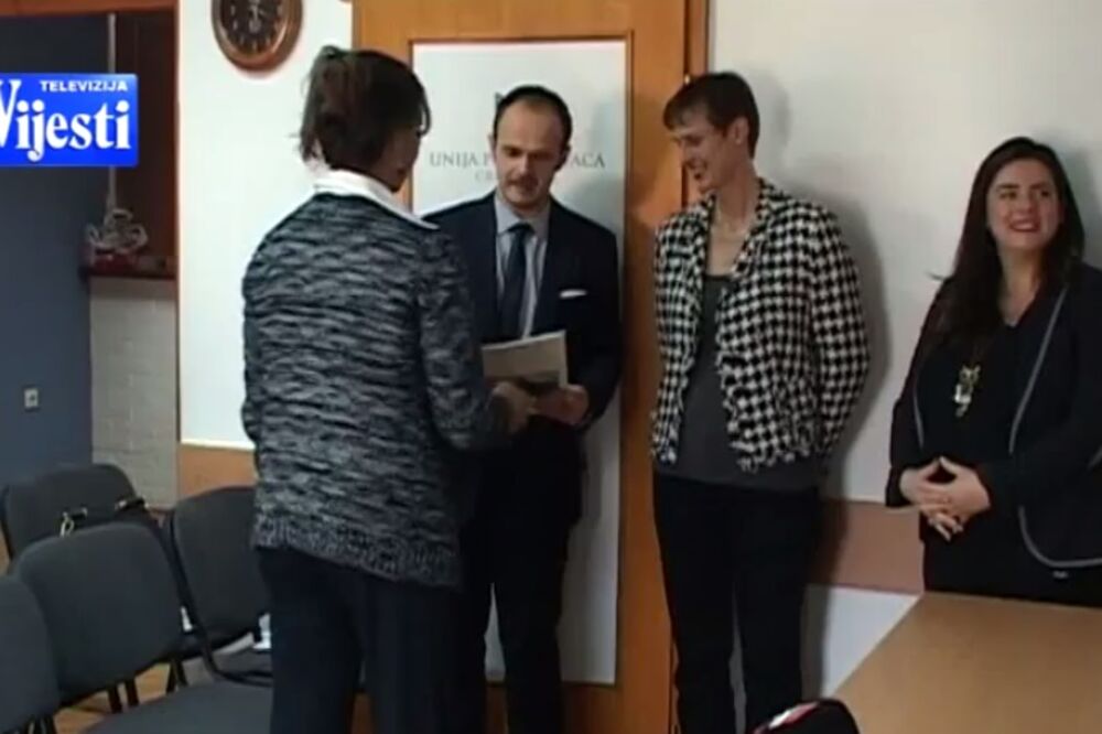 TV Vijesti EU grant, Foto: Screenshot (TV Vijesti)