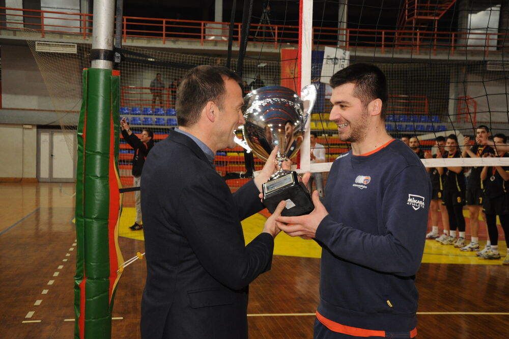 Pajković i Rašović, Foto: Odbojkaški savez Crne Gore