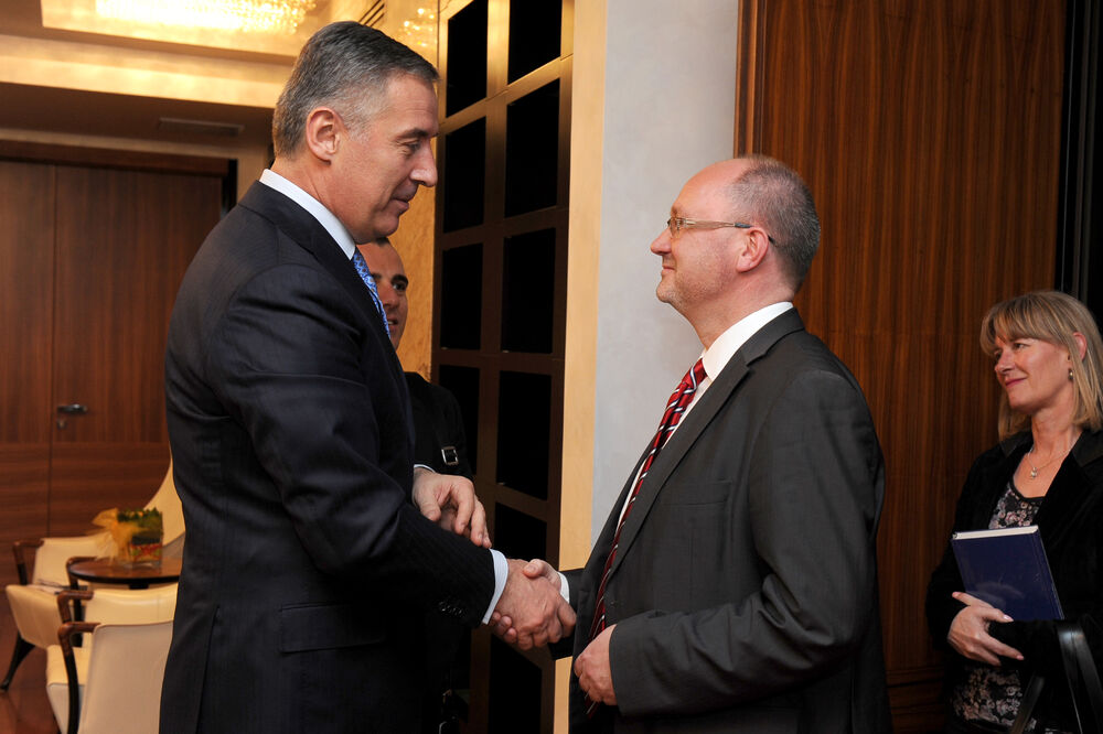 Norbert Bekman Dirkes, Milo Đukanović, Foto: Vlada Crne Gore