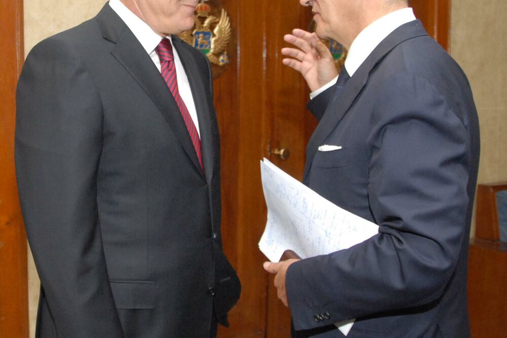 Duško Marković, Svetozar Marović, Foto: Vesko Belojević