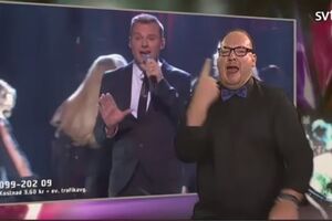 Švedski voditelj "ukrao" šou na izboru pjesme za Eurosong