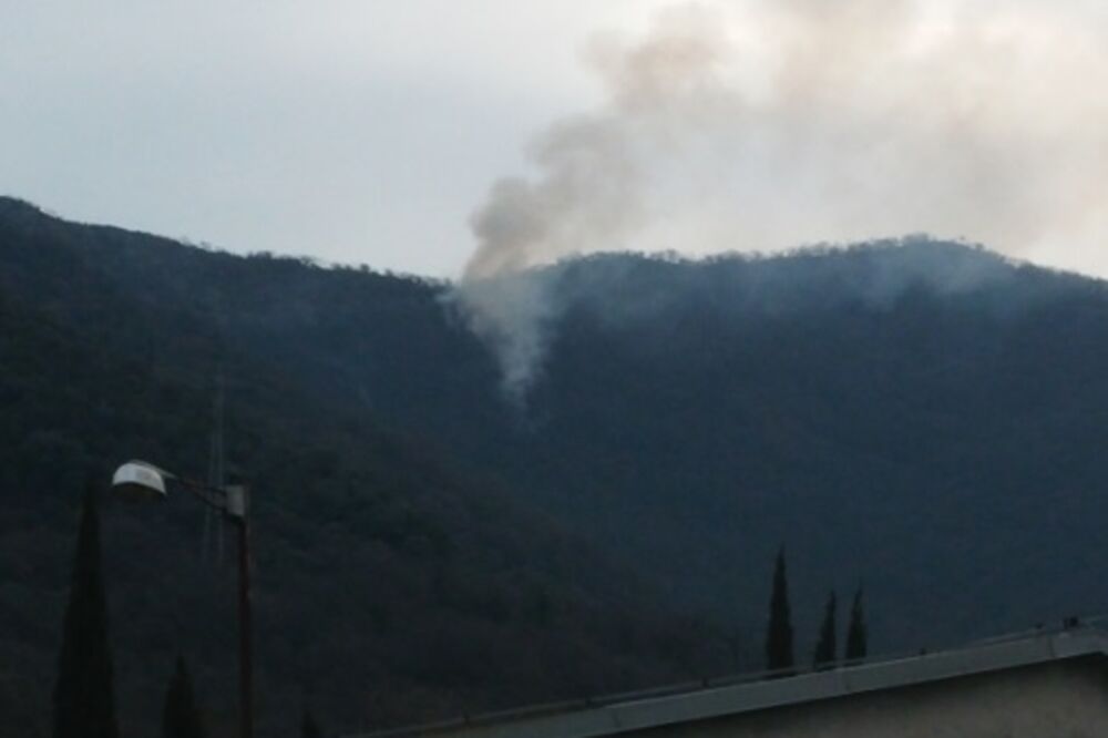 požar, Lepetani, Foto: Siniša Luković