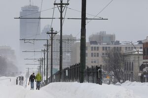 Rekordna visina: U Bostonu napadalo 275,8 centimetara snijega