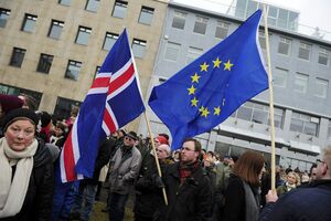 Island: Protest pristalica članstva u EU