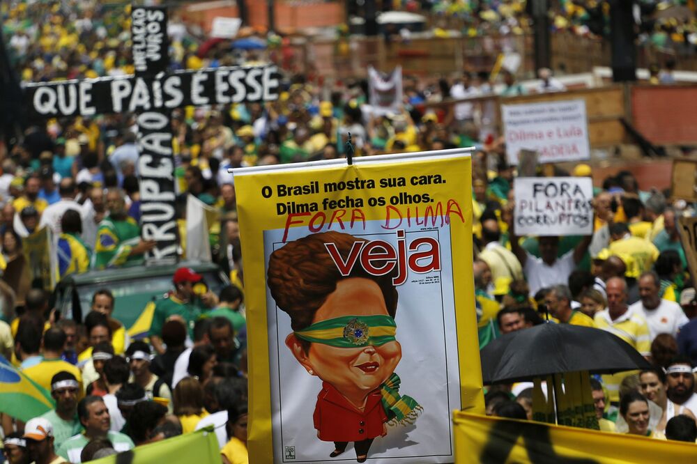 Brazil, protest, Foto: Reuters
