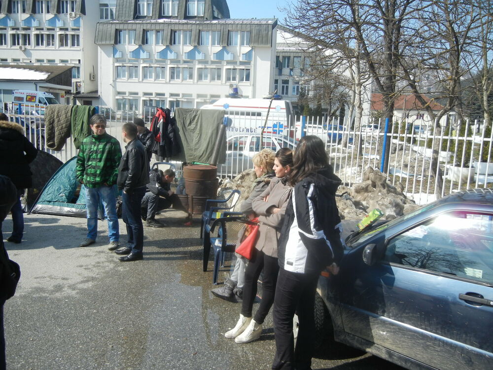 štrajk, porodice, Bijelo Polje