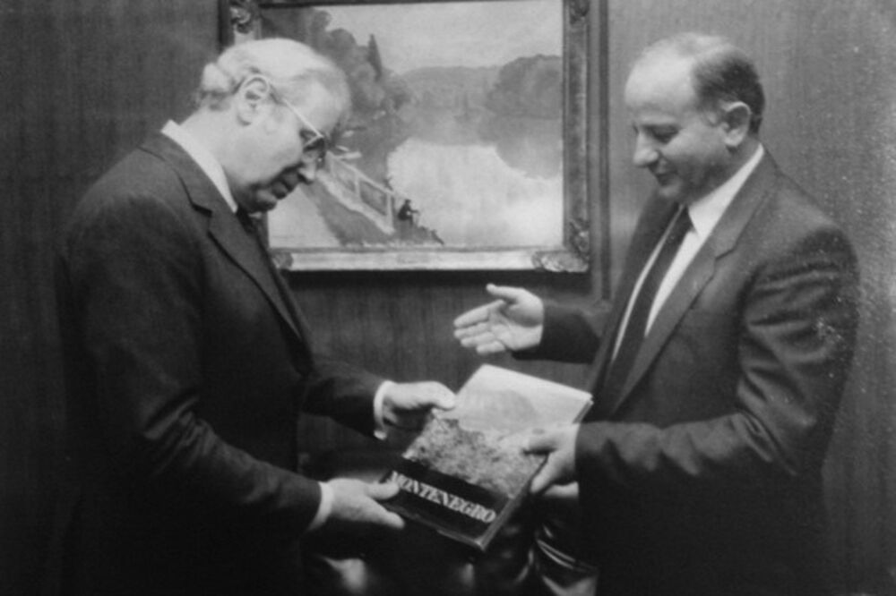Peres de Kueljar, Slobodan Vuković, Foto: Arhiva UN