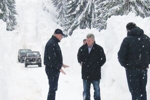 Pljevlja: Đaci na skijama stigli do škole