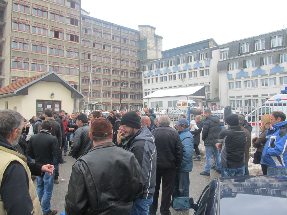 Bijelo Polje protest bolnica