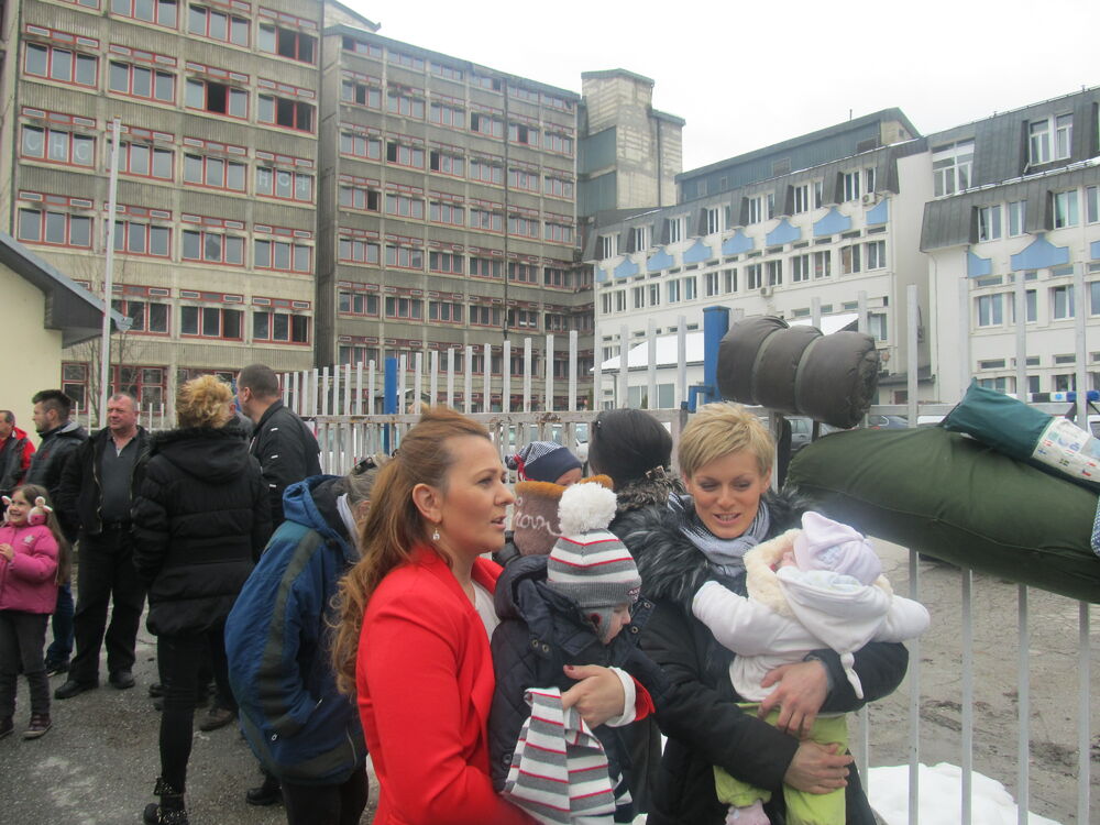 Bijelo Polje protest bolnica