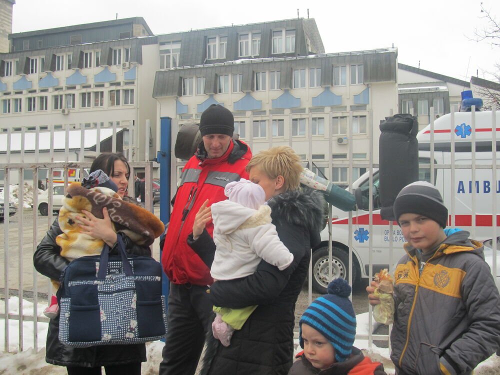 Bijelo Polje protest bolnica
