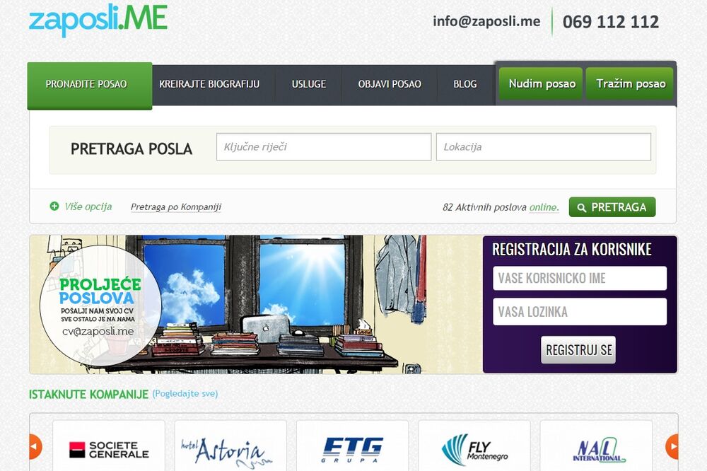 Zaposli.me, Foto: Screenshot