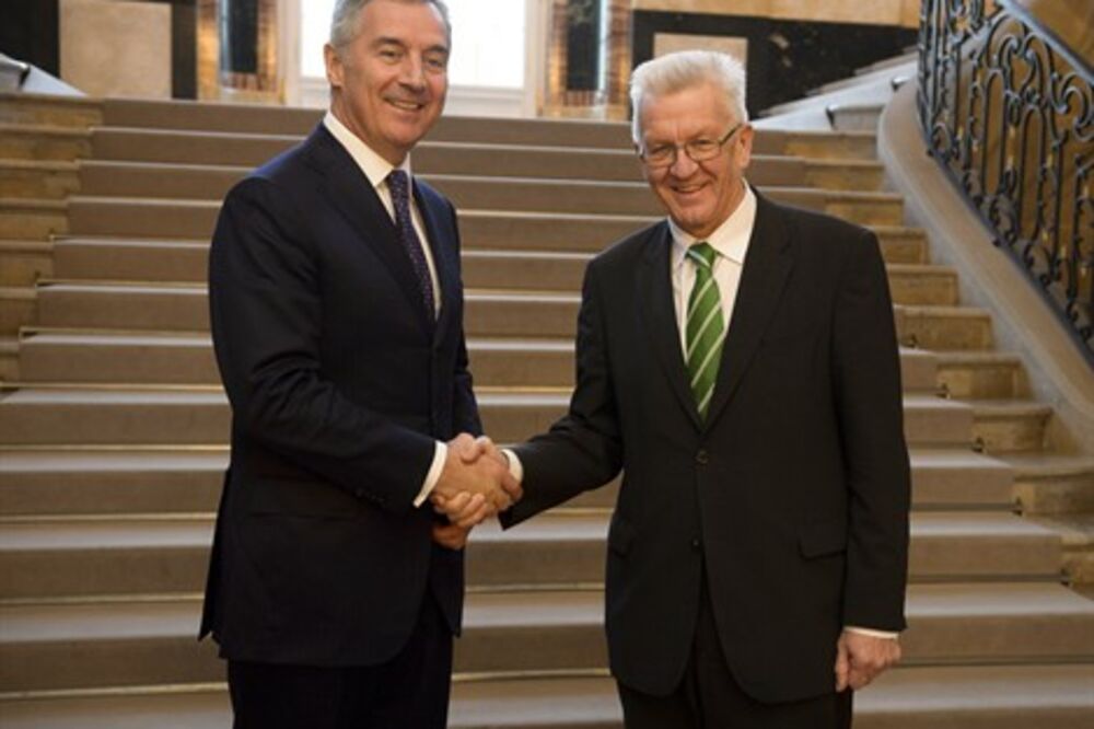 Milo Đukanović, Vinfrid Krečman, Foto: Gov.me