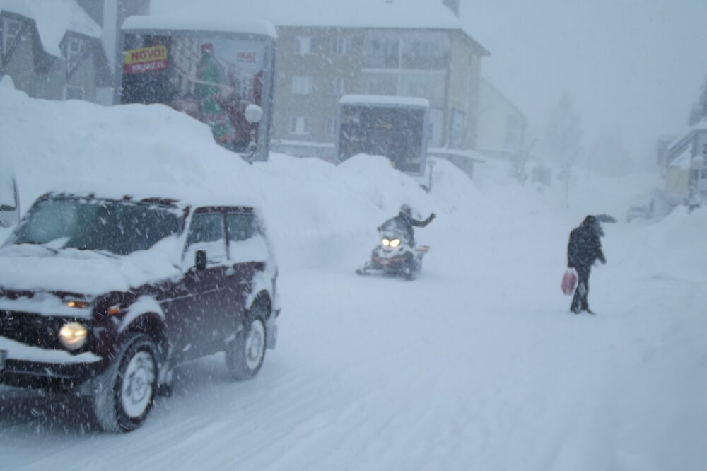 snijeg, Žabljak, Foto: Obrad Pješivac