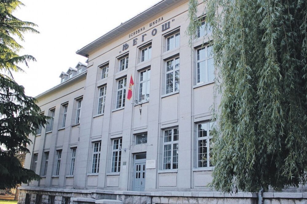 Osnovna škola Njegoš Cetinje, Foto: Arhiva "Vijesti"