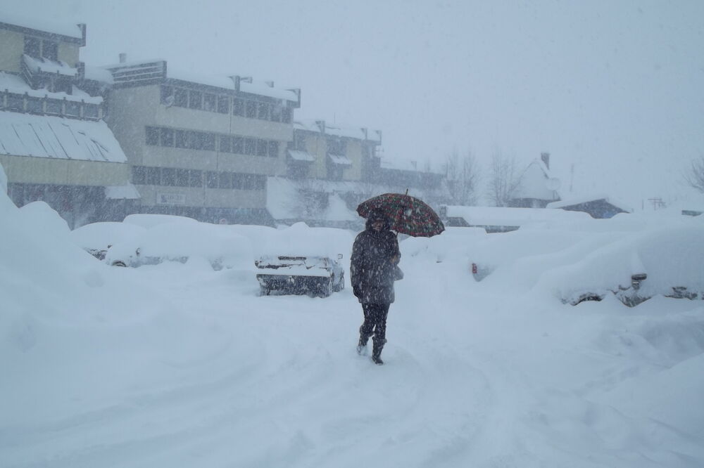 snijeg, Žabljak, Foto: Obrad Pješivac
