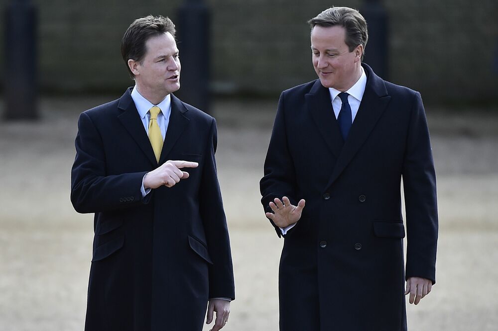 Nik Kleg, Dejvid Kameron, Foto: Reuters