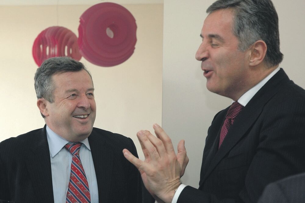 Veselin Vukotić, Milo Đukanović, Foto: Arhiva "Vijesti"