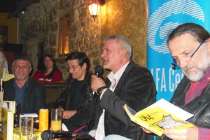 U Nikšiću promovisana druga knjiga karikatura Gorana Šćekića