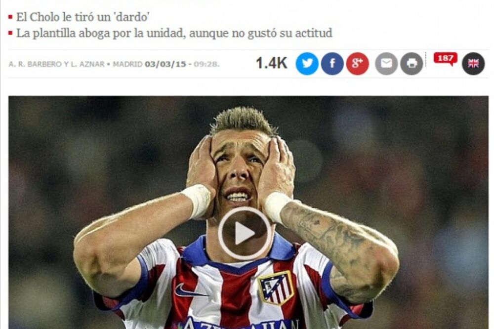 Mandžukić, Foto: Marca.com