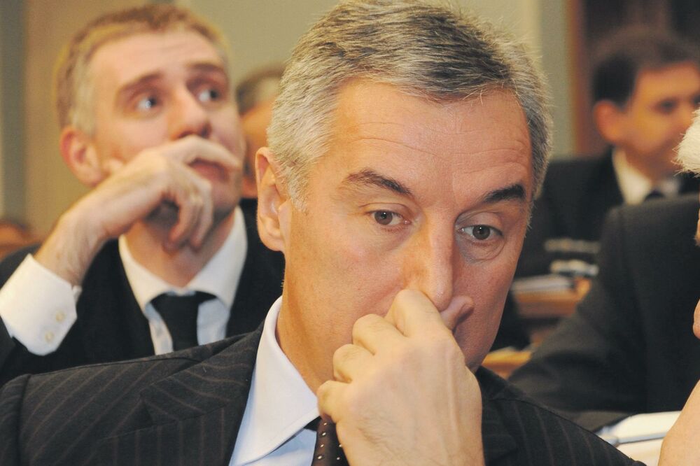 Milo Đukanović, Duško Marković, Foto: Savo Prelević