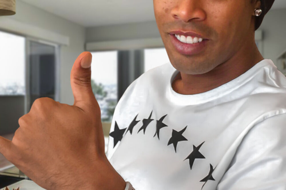 Ronaldinjo, LeBron Džejms, Foto: Twitter