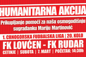 Na Cetinju humanitarna akcija za Mariju Martinović