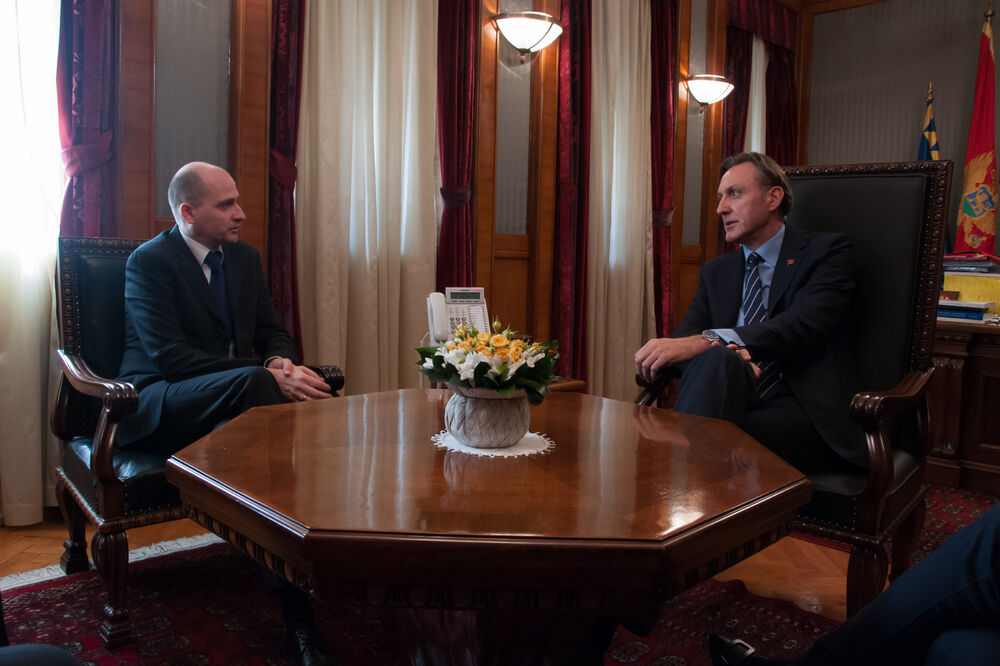 Ranko Krivokapić, Kristian Poša, Foto: Skupština Crne Gore