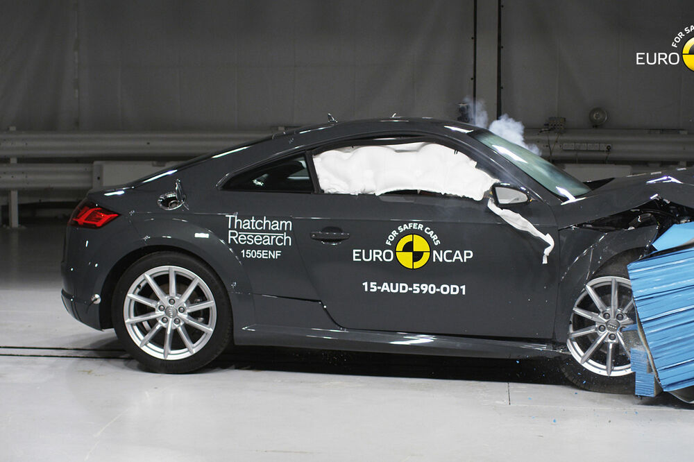 Audi TT Euro NCAP, Foto: Euro NCAP