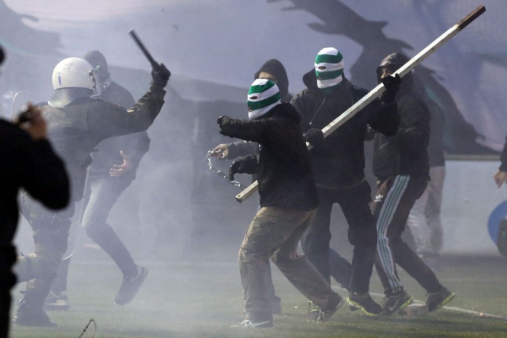 Atina, protesti, Foto: Beta-AP