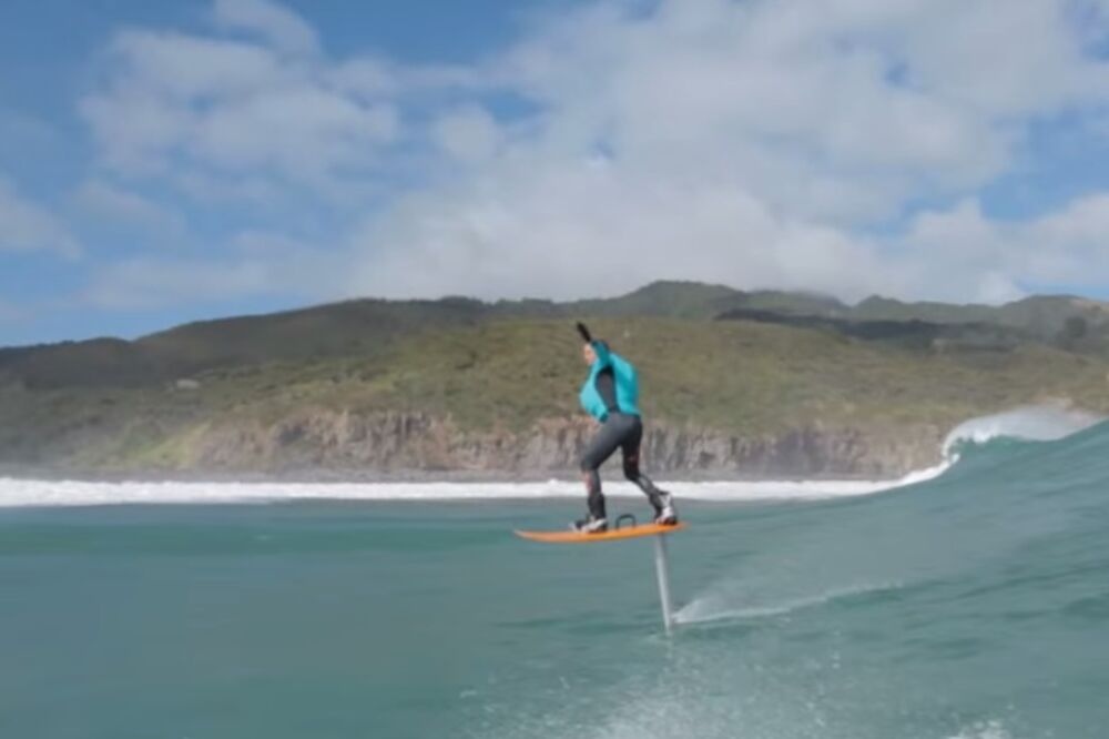 foil boarding, surfer, Foto: Screenshot (YouTube)