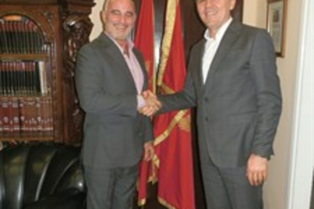 Greg Bankhurst, Radoje Žugić, Foto: Ministarstvo finansija