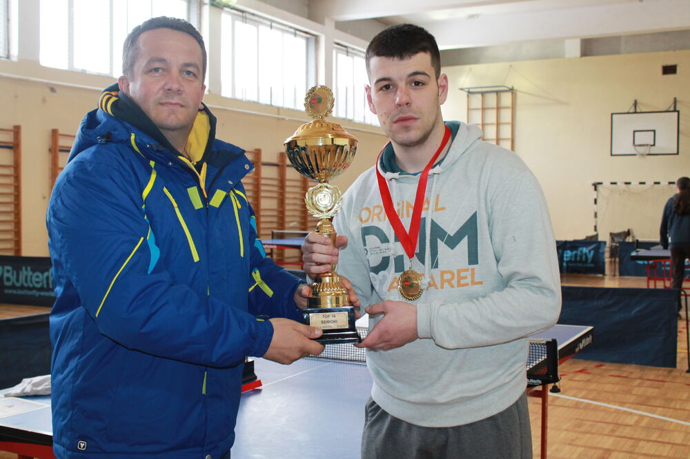 Luka Bakić, Foto: Stonoteniski savez Crne Gore