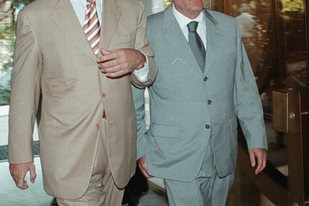 Milo Đukanović, Milan Roćen, Foto: Savo Prelević