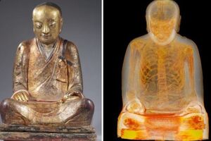 Nevjerovatno otkriće: Unutar statue Bude pronašli mumiju