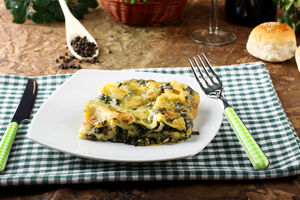 Lazanje sa blitvom i sirom