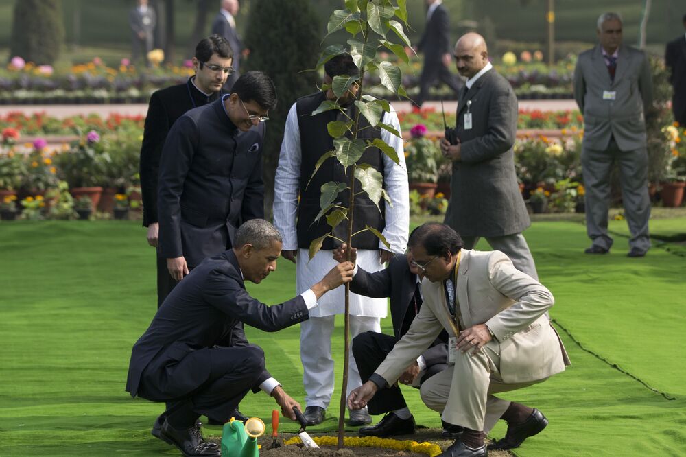Barak Obama, Indija, Foto: Beta-AP