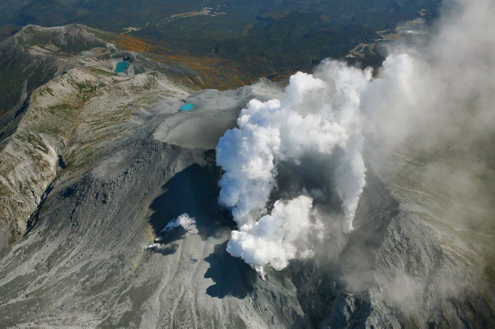 Vulkan Ontake, Foto: Reuters