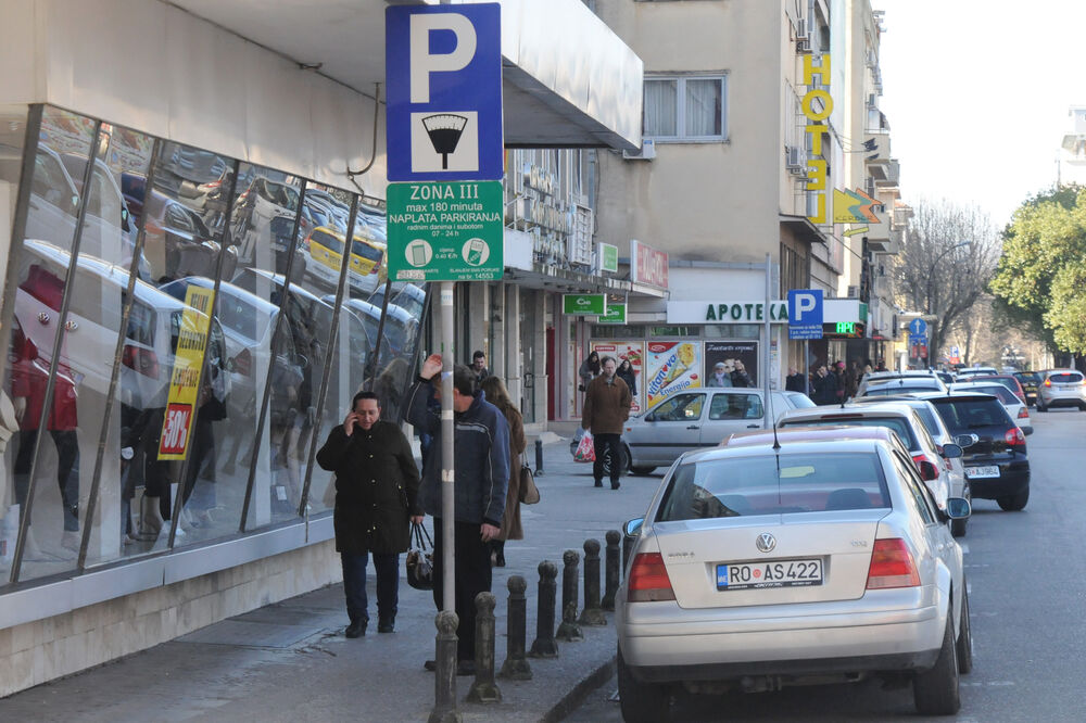 Parking Podgorica, Foto: Vesko Belojević