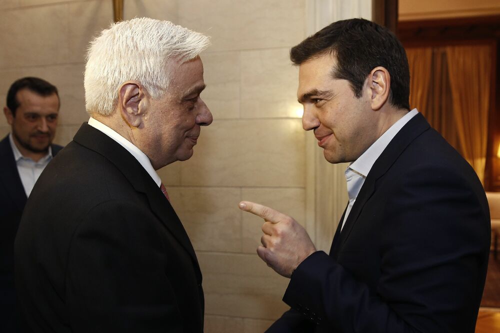 Prokopis Pavlopulos, Aleksis Cipras, Foto: Reuters