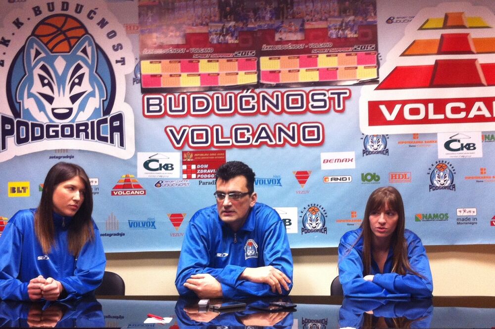 Mugoša, Bošković, Popović, Budućnost Volkano, Foto: Saša Jončić