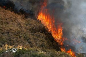 Veliki požar u Kučima, nepristupačan teren otežava akciju