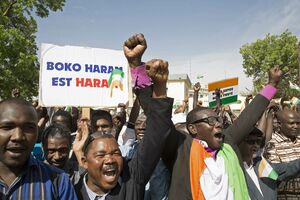 Veliki skup podrške vojsci Nigera protiv Boko Harama