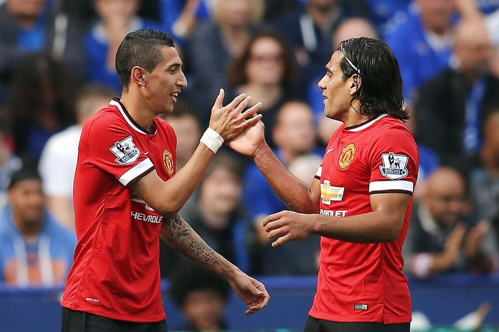 Radamel Falkao i Anhel di Marija, Foto: Reuters