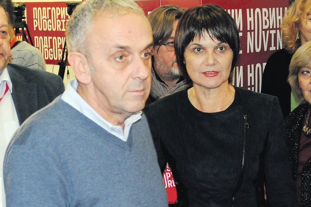 Rade Vojvodić, Radojka Rutović, Foto: Vijesti online